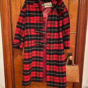 Perfect 1970s Pendleton Wool Coat
